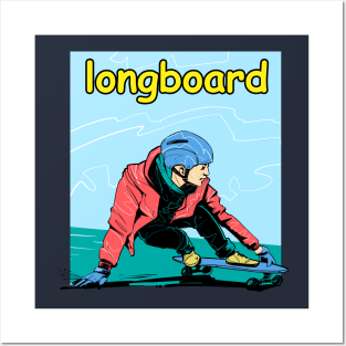 longboard Posters and Art